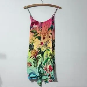 chinese dress ladies Farm Rio Women's Ombré Forest Maxi Dress